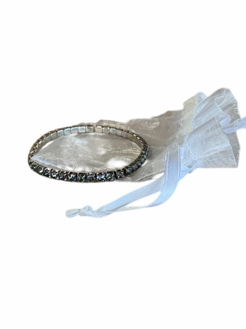 Swarovski Light Sapphire Lightning Tennis Bracelet